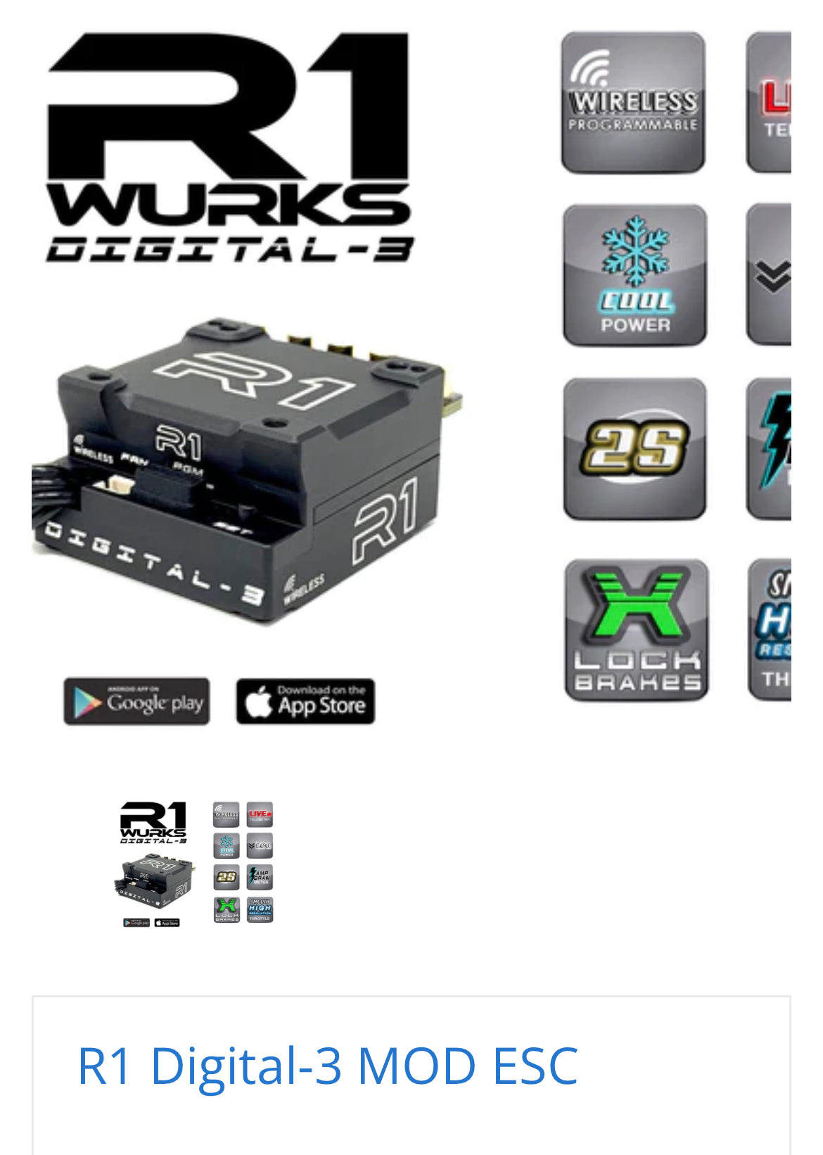 R1 Digital 3 Mod (no upgrades)