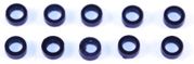 .080 1/8" Nylon Axle Spacer Pack Of 10