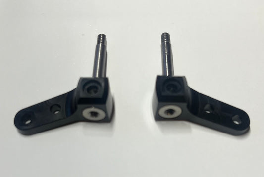 Tsunami Foam Tire Machined Steering Block w/Titanium Axles