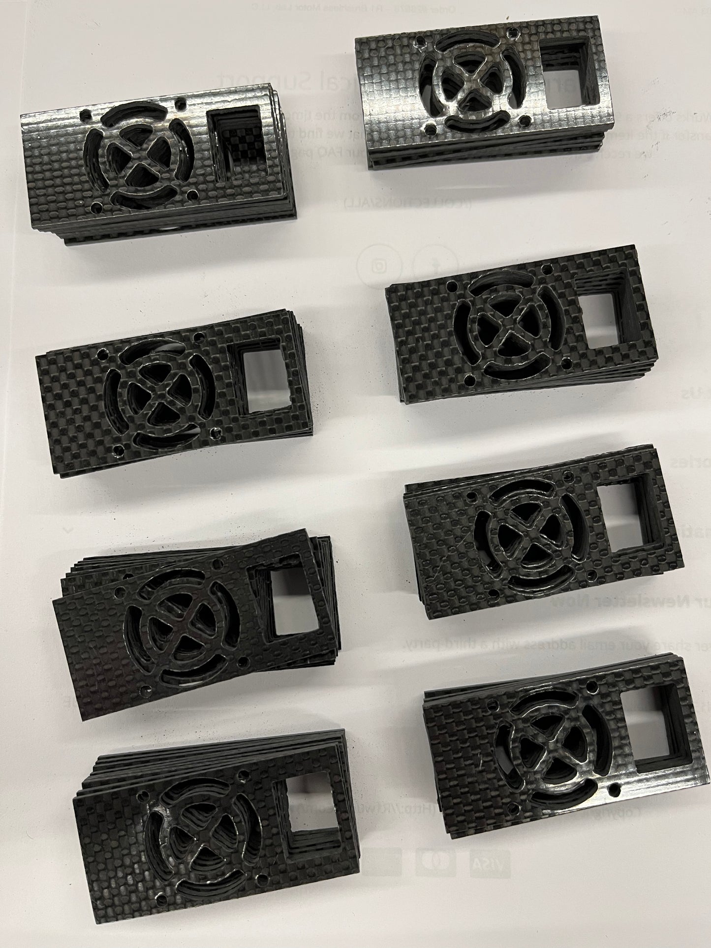 Esc carbon switch plates